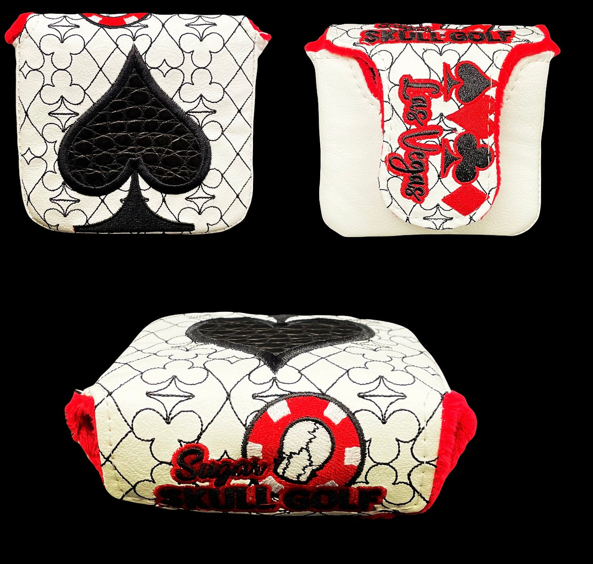 SSG 2023 Las Vegas Gator Spade Putter Cover Mallet Sugar Skull Golf