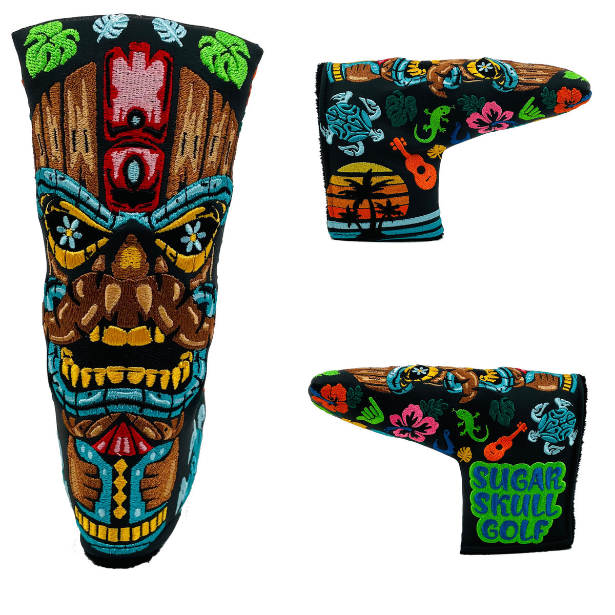 SSG Hawaii Tiki 2022 Putter Cover - Blade – Sugar Skull Golf