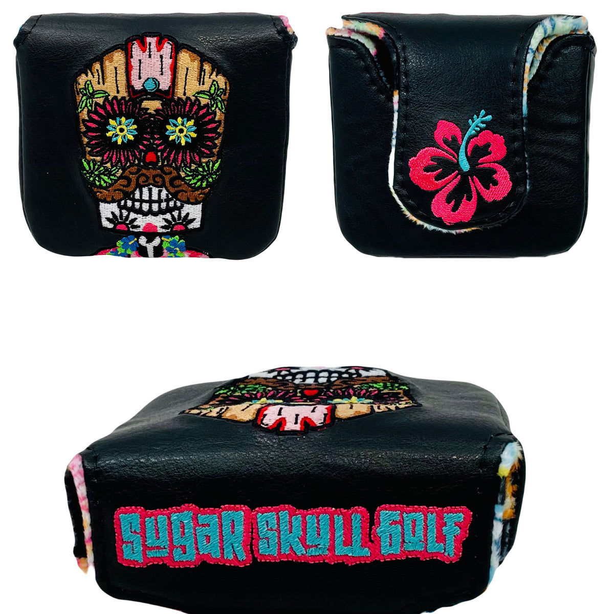 SSG 2023 Hawaii Tiki Skull Putter Cover Mallet Sugar Skull Golf