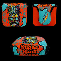 SSG 2024 Hawaiian Skull Orange/Blue Putter Cover - Mallet