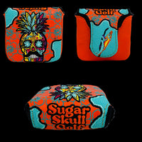 SSG 2024 Hawaiian Skull Orange/Blue Putter Cover - Mallet