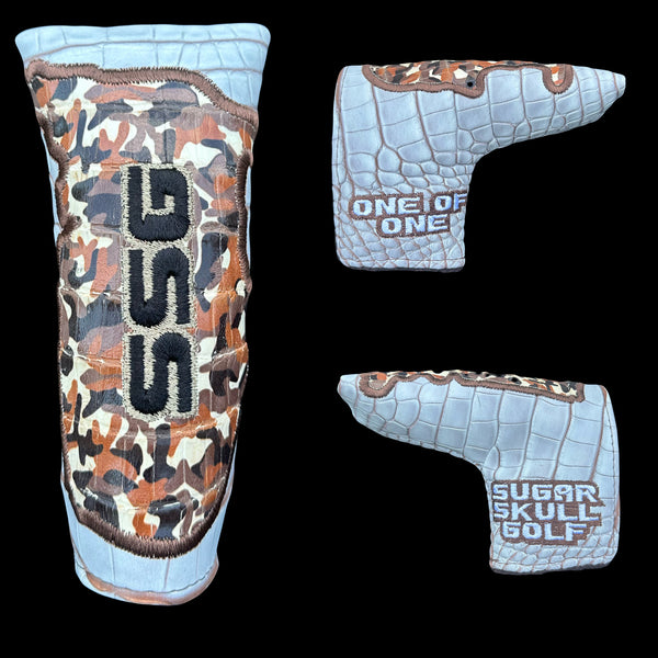 SSG 1/1 Gator White/Camo Map Putter Cover