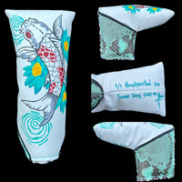 SSG 1/1 Hand Painted Koi Putter Cover