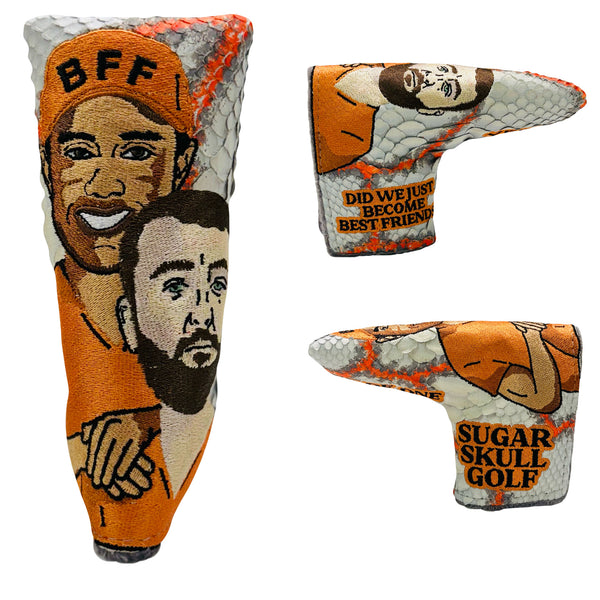 SSG 1/1 Snakeskin Stepbrothers Tiger/Scottie Putter Cover