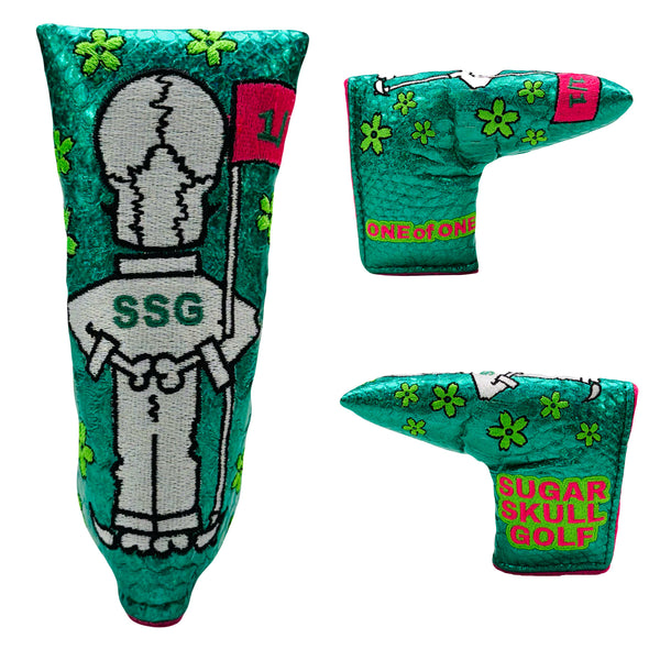 SSG 1/1 Snakeskin Caddie Skull Putter Cover