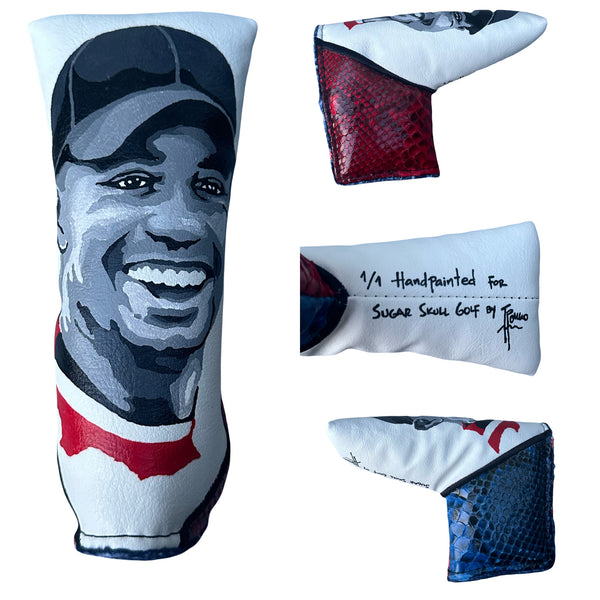 SSG 1/1 Hand Painted Tiger Portrait Putter Cover