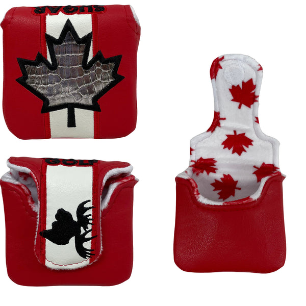 SSG 2024 Canada Day Maple Leaf Gator Putter Cover - Mallet