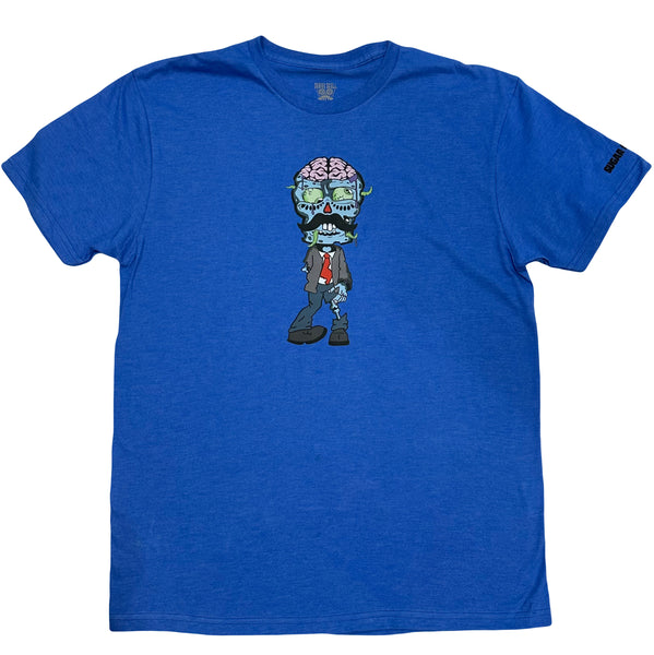 SSG Royal Blue Sugar Skull Golf Logo T-Shirt