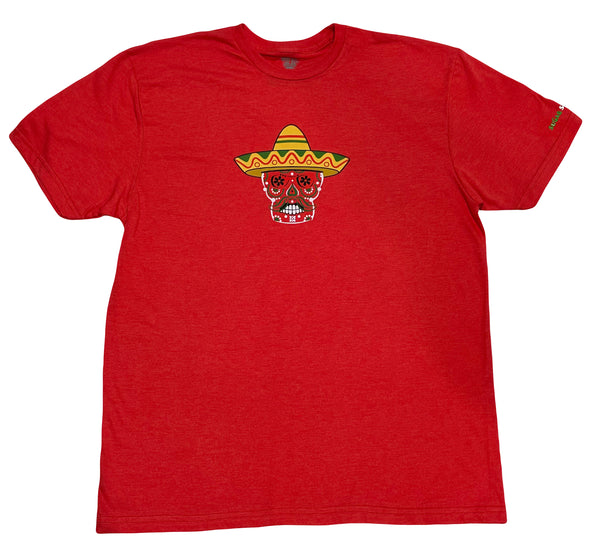 SSG Red Sugar Skull Golf Logo T-Shirt