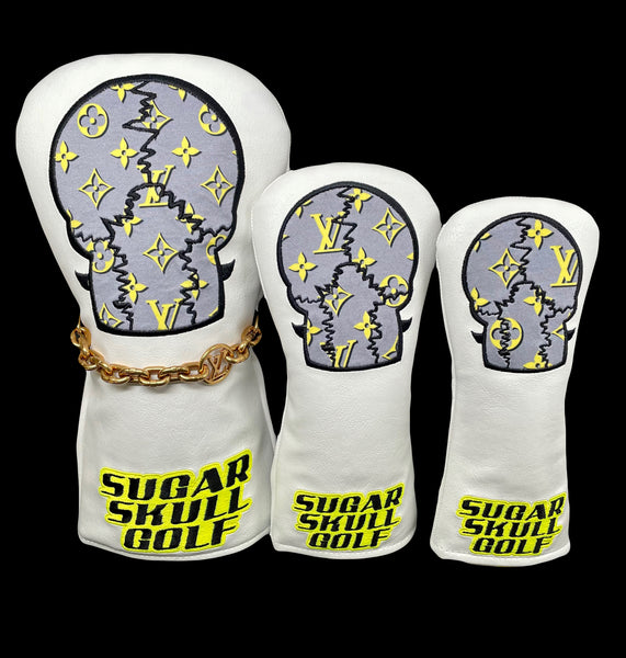 SSG 1/1 White LV Back of Skull Wood Cover Set