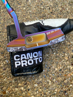 SSG Canon 1/1 SSS Skull Cobalt Rainbow Hand Stamped Putter
