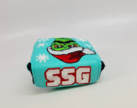 SSG Holiday Grinch Skull Putter Cover - Mallet