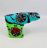 SSG Angry Tiger Patchwork Putter Cover - Blade