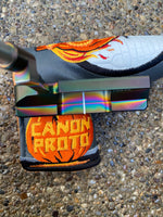 SSG Canon 1/1 SSS Black Rainbow Pumpkin Hand Stamped Putter