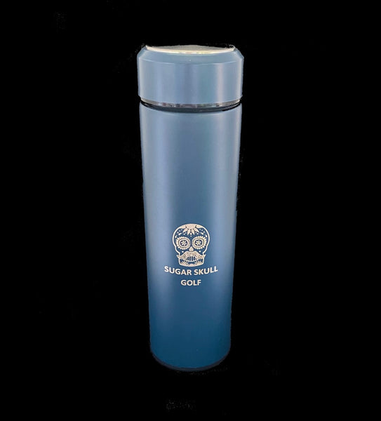 Sugar Skull Golf Stainless Vacuum Flask - Navy