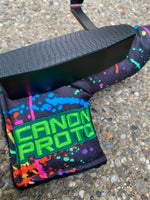 SSG Canon 1/1 SSS Black Rainbow Rocket Hand Stamped Putter