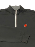 Fairway Greene Caves Long Sleeve 1/4 Zip - Black