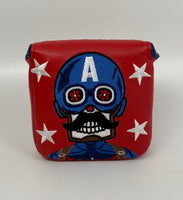 SSG Captain America Skull Putter Cover -Mallet