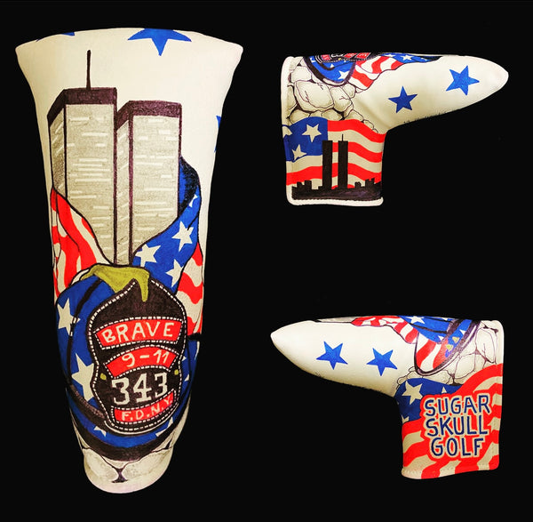 SSG 9/11 Towers Hand Drawn Putter Cover