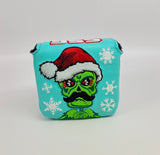 SSG Holiday Grinch Skull Putter Cover - Mallet