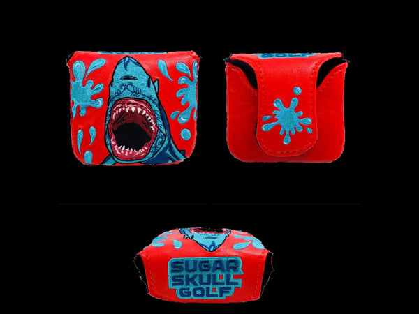 SSG 2021 Red Shark Week Putter Cover - Mallet