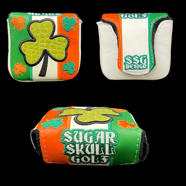 SSG 2023 Patchwork St. Patrick’s Day Putter Cover - Mallet