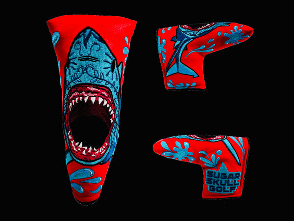SSG 2021 Red Shark Week Putter Cover - Blade