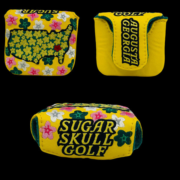 SSG 2023 Masters Flower Map Putter Cover - Mallet