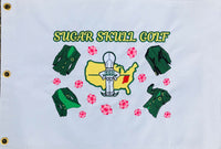 Sugar Skull Golf Masters Pin Flag 20 X 14