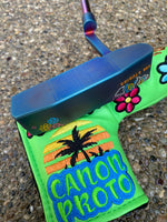 SSG Canon 1/1 SSS Tiki Cobalt Hand Stamped Putter