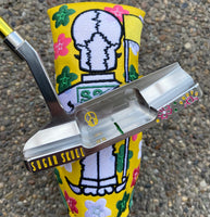 SSG Masters 1/1 SSS Mirror Finish Caddie Skull Hand Stamped Putter