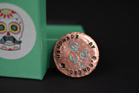 Copper Ballmarker (1/1) Handstamped