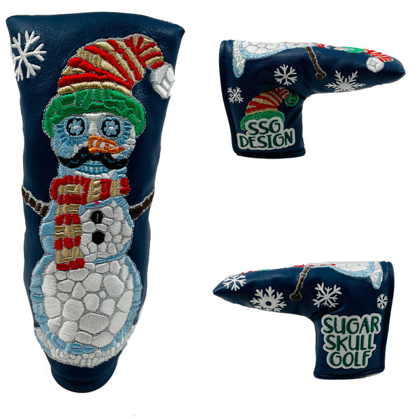 SSG Navy 2021 Snowman Putter Cover - Blade