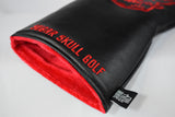 Sugar Skull Golf *NEW STYLE* Black/Red Driver Headcover *Preorder*