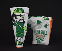 St. Patrick's Day Blade Style Putter Cover - White *Limited Release*