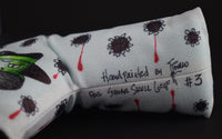 Sugar Skull Golf Hand Drawn Nylon Putter Cover #3