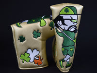 St. Patrick's Day Blade Style Putter Cover - Gold