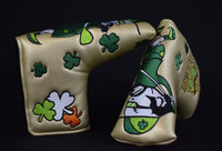 St. Patrick's Day Blade Style Putter Cover - Gold