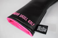 Sugar Skull Golf *NEW STYLE* Black/Pink Hybrid Headcover *Preorder*