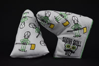 Dancing Caddy Skull Mid Mallet Putter Cover *Masters Limited Release*