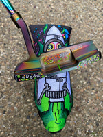 SSG Canon 1/1 SSS Black Rainbow Rocket Hand Stamped Putter