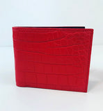 SSG Genuine Crocodile Wallet - Red