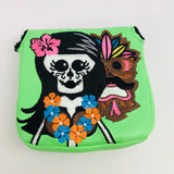 SSG Lime Hawaii Hula Skull Girl Putter Cover - Mallet