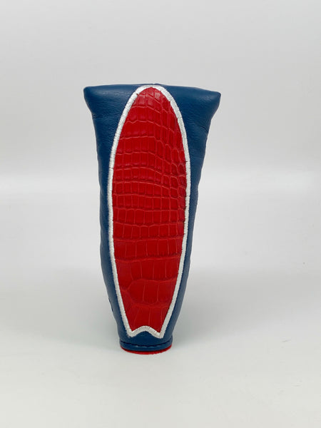 U.S. Open Genuine Leather / Alligator Large Surfboard Blade Putter Cover - *Limited Release*