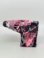 Snow Camo/Pink Blade Putter Cover - *Limited Release*