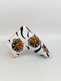 Angry Tiger Blade Putter Cover - White with Black Stripes *Limited Release*