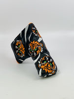 Angry Tiger Blade Putter Cover - Black with White Stripes *Limited Release*