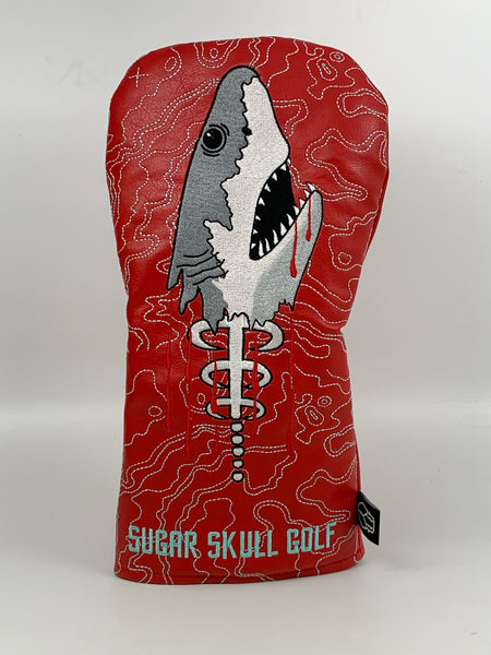 *Pre-Order* Shark Week Red Driver Wood Headcover *NEW STYLE*