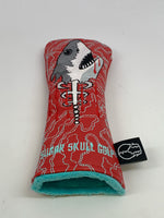 *Pre-Order* Shark Week Red Hybrid/Utility Wood Headcover *NEW STYLE*