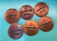 Copper Ballmarker (1/6) Handstamped